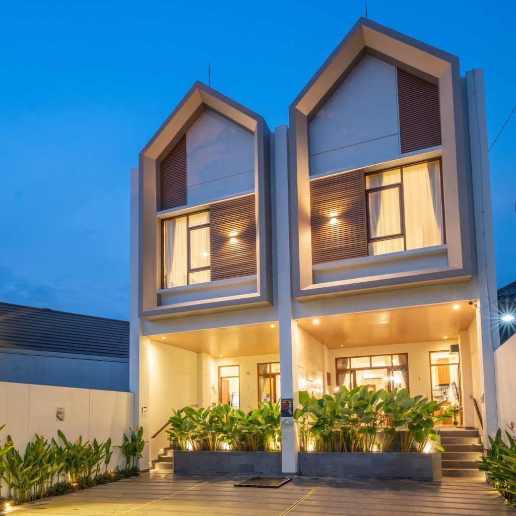 Tampak Depan Villa Siji Nayan